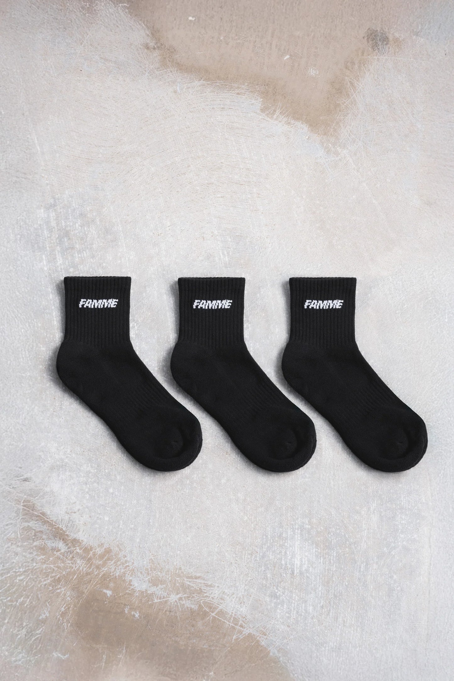 3-Pack Sky Knit Socks - for kvinde - FAMME - Socks