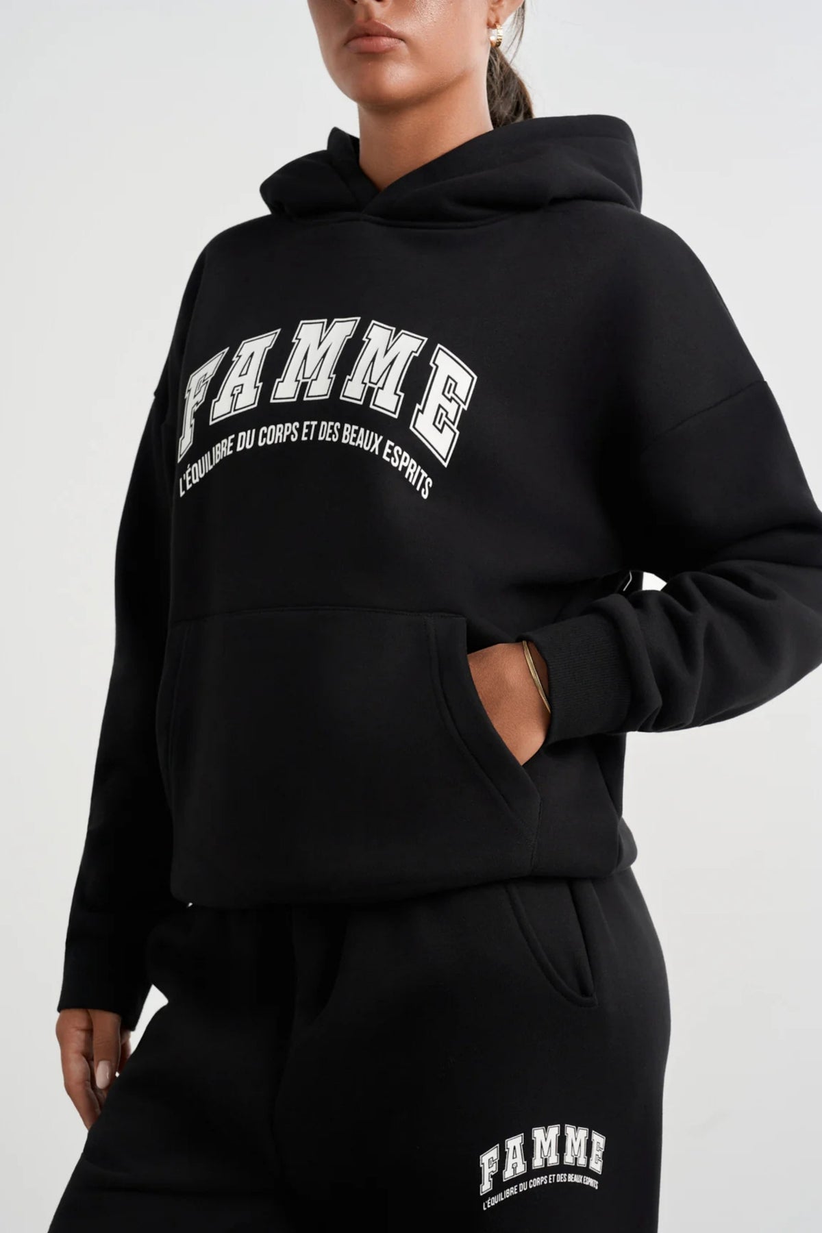 Équilibre Oversized Hoodie - for kvinde - FAMME - Hoodie