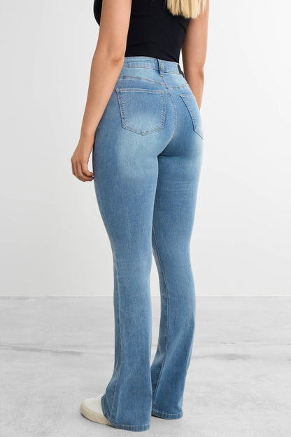 Flare Jeans V2 - for dame - Famme - Jeans