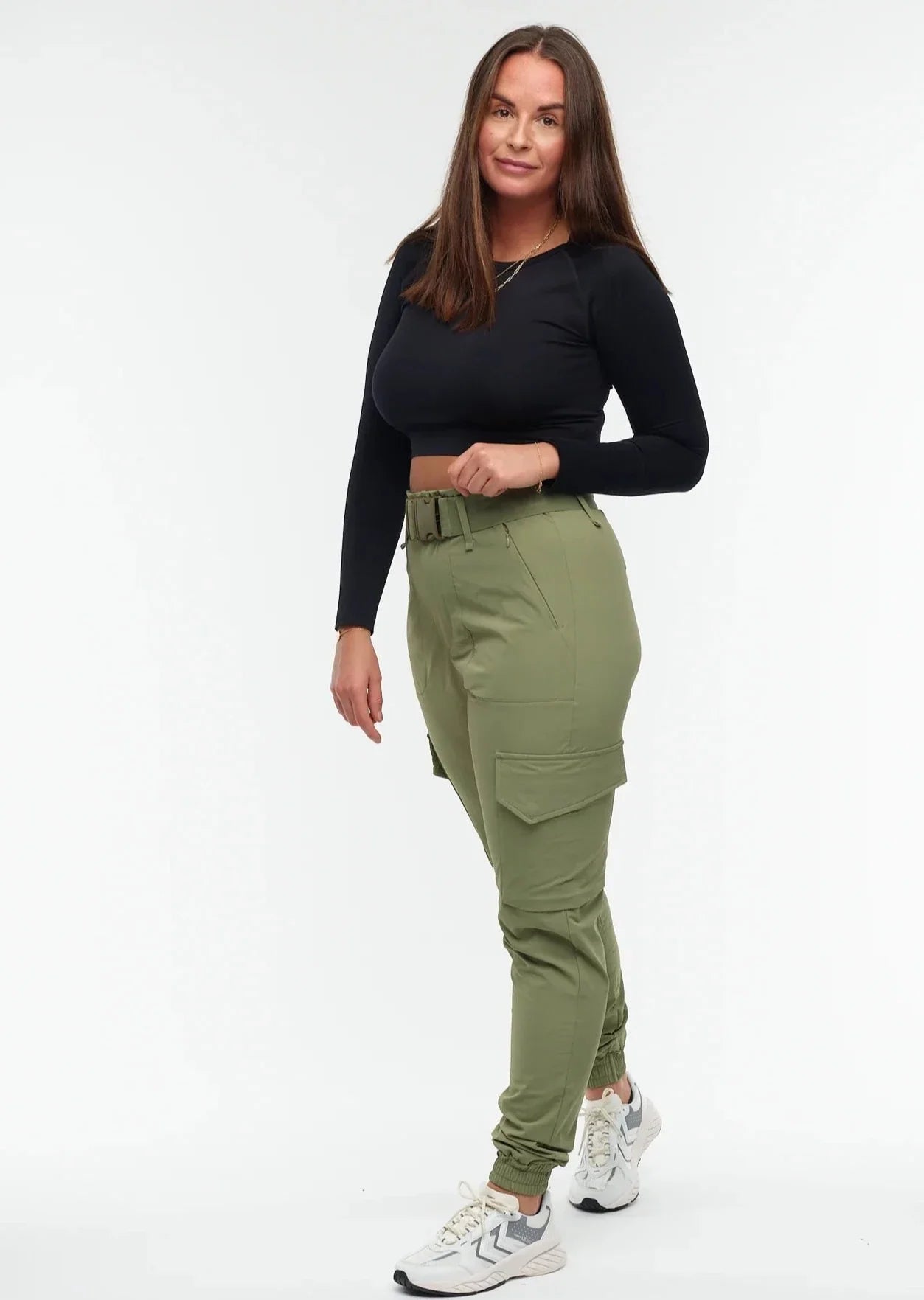 Embrace Cargo Pants - Green - for kvinde - EMBRACE - Bukser