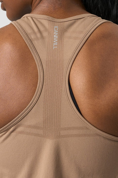 everyday seamless tank top desert sand