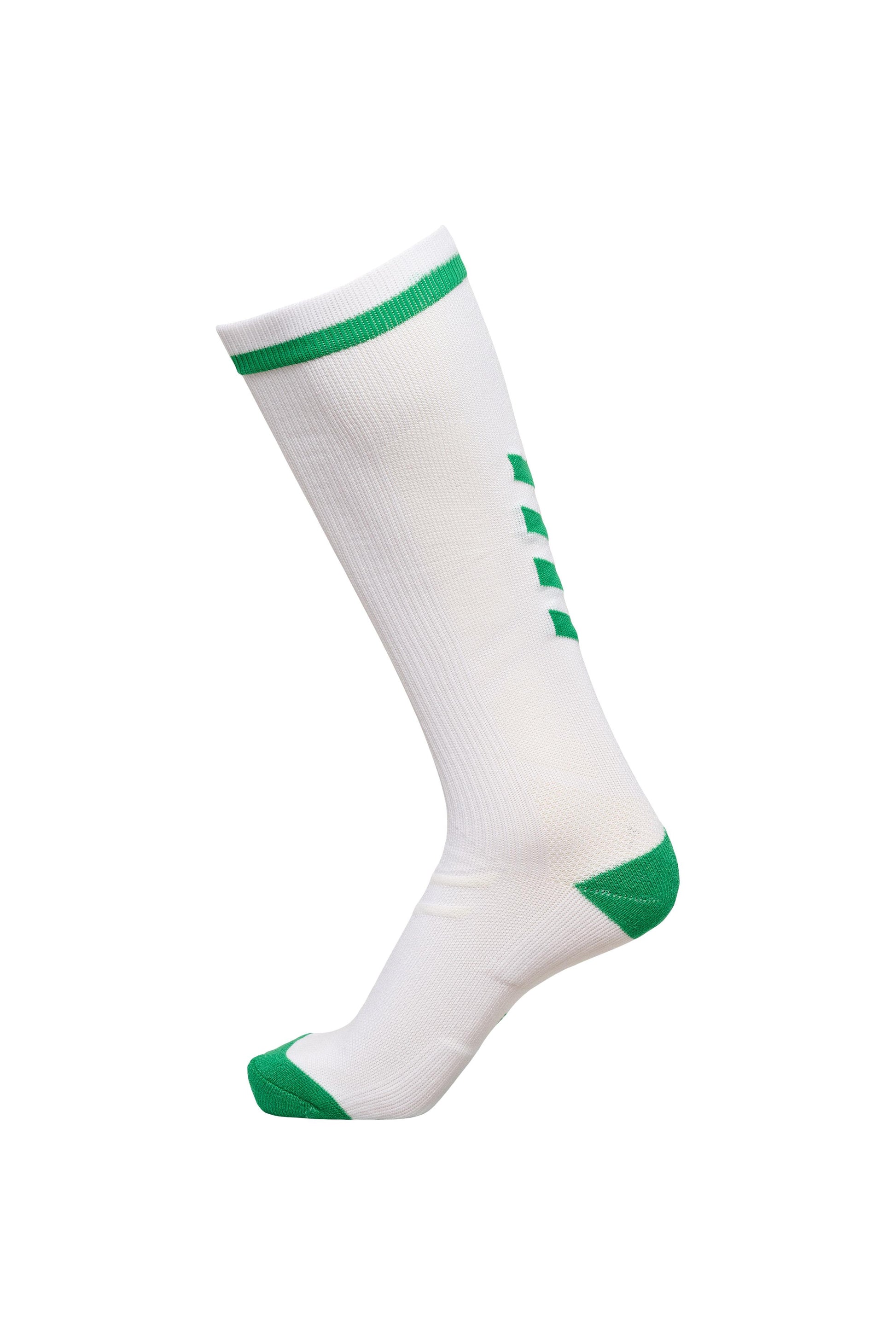 HUMMEL - Elite Indoor Sock High - White/jelly Bean