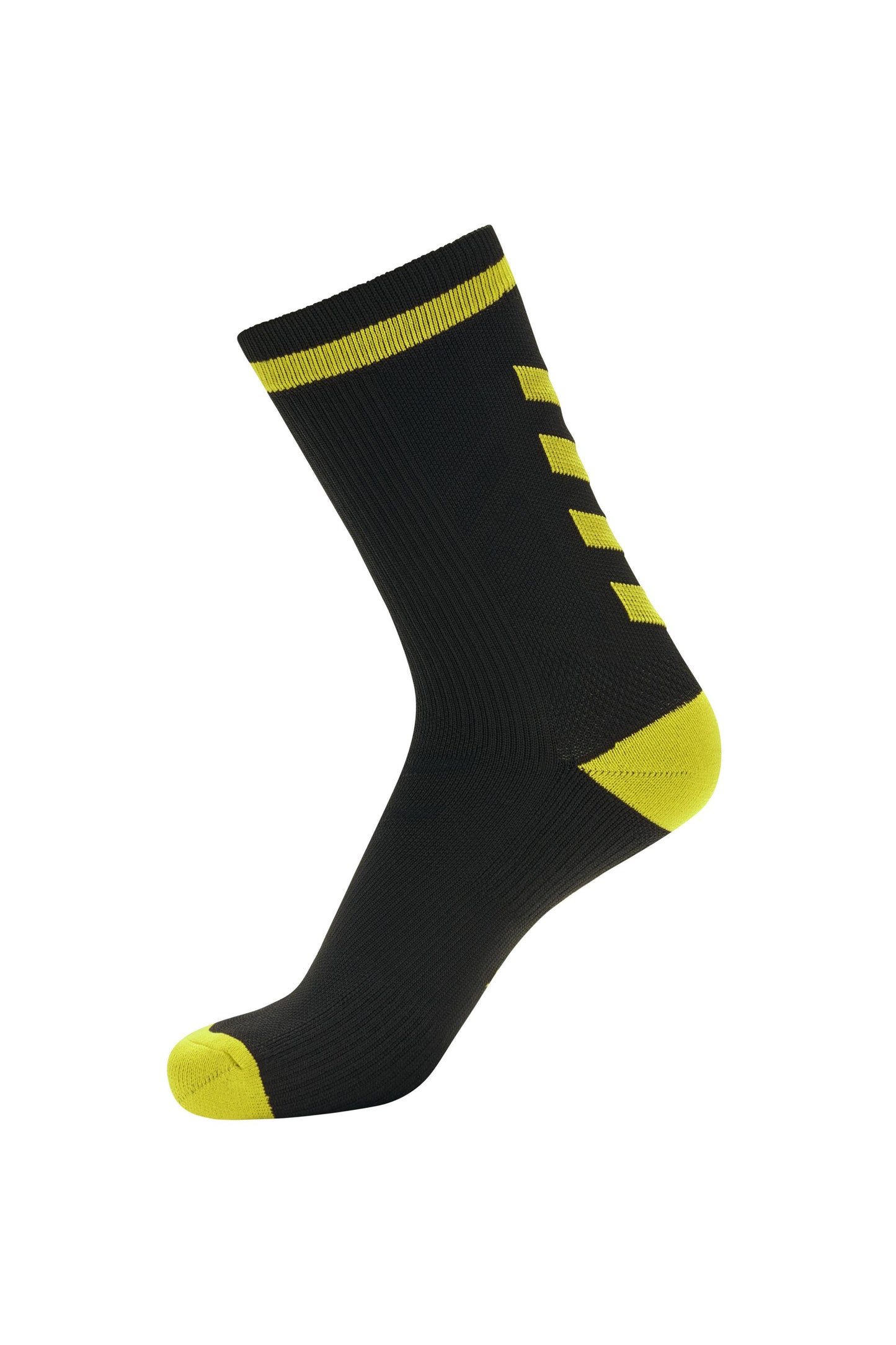 HUMMEL - Elite Indoor Sock Low - Black/blazing Yellow