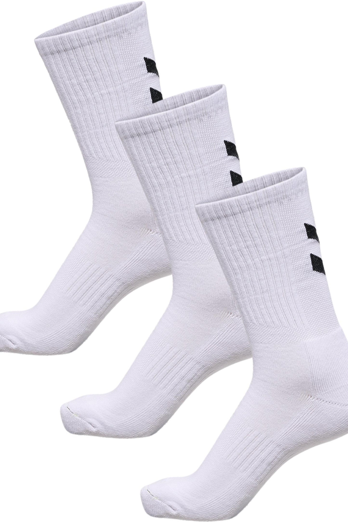 HUMMEL - Hml3-pack Socks Chevrons - White