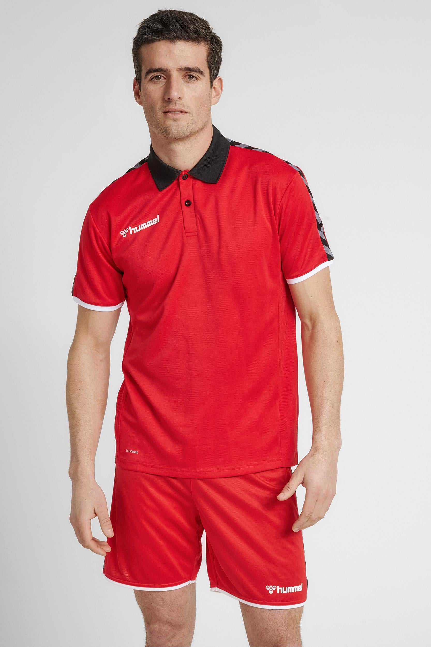 HUMMEL - Hmlauthentic Functional Polo - True Red