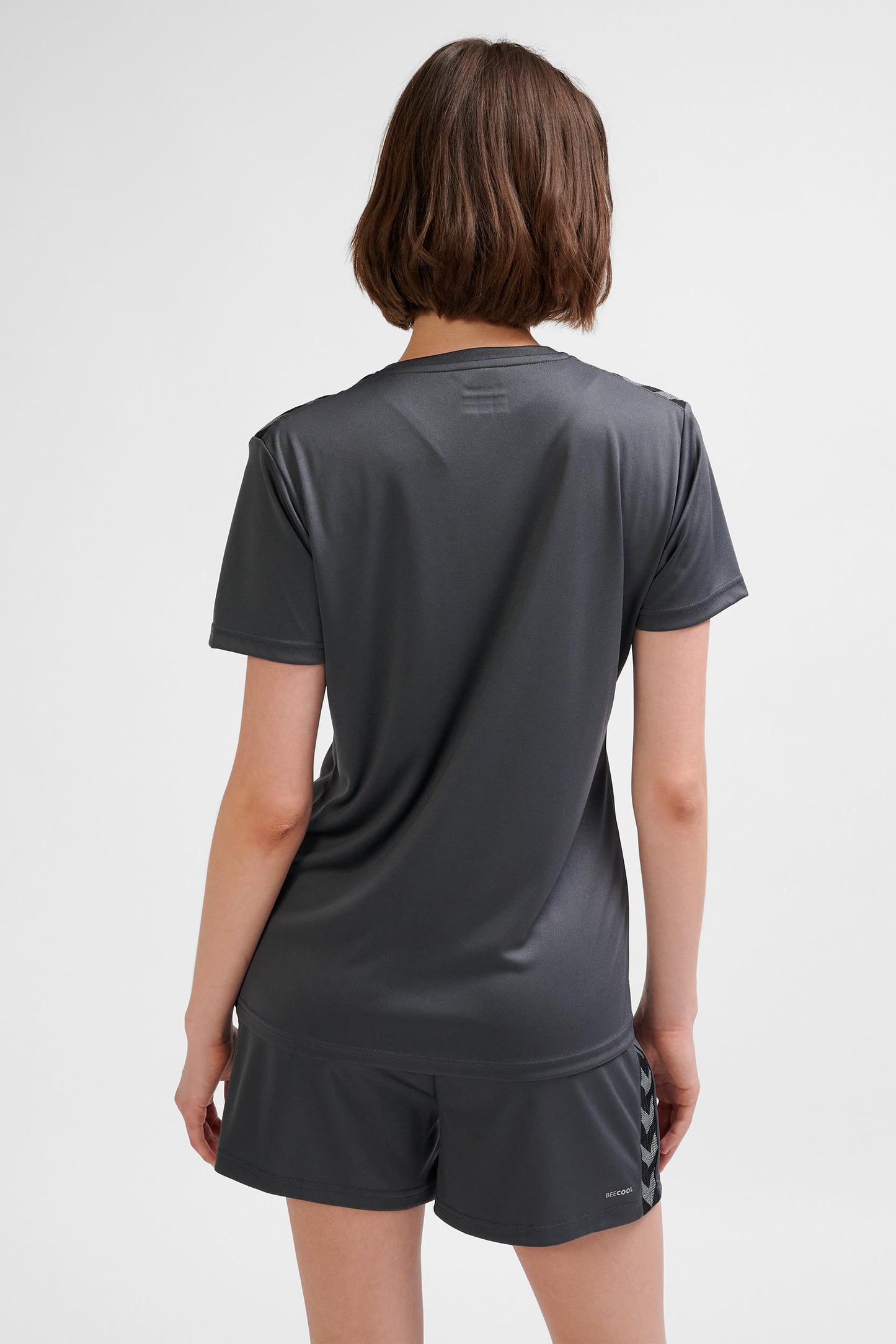 HUMMEL - Hmlauthentic Pl Jersey S/s Woman - Asphalt