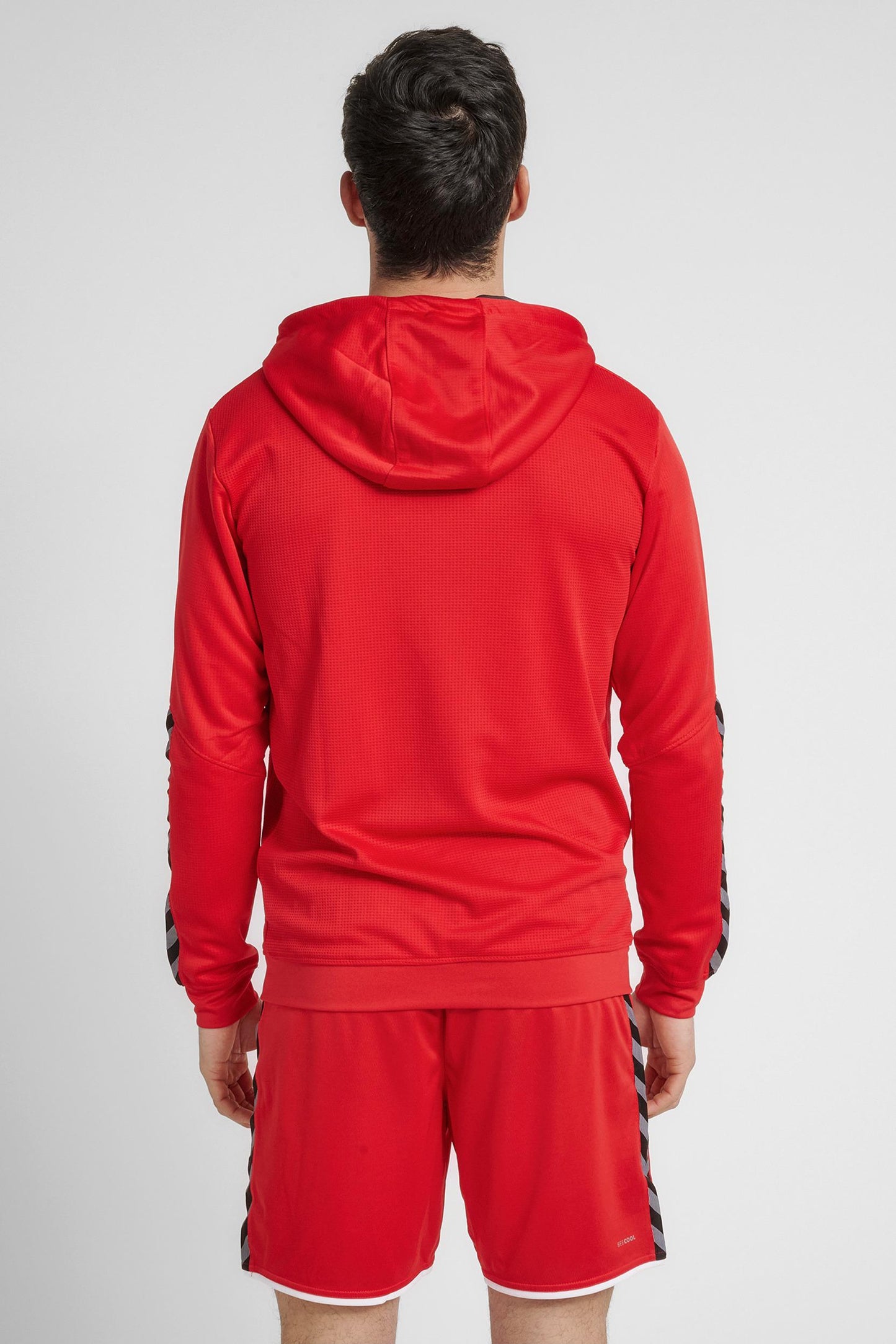 HUMMEL - Hmlauthentic Poly Zip Hoodie - True Red