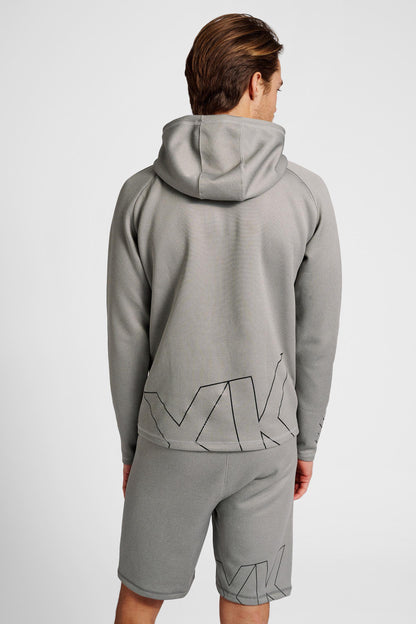 HUMMEL - Hmlcima Xk Hoodie - Grey Melange