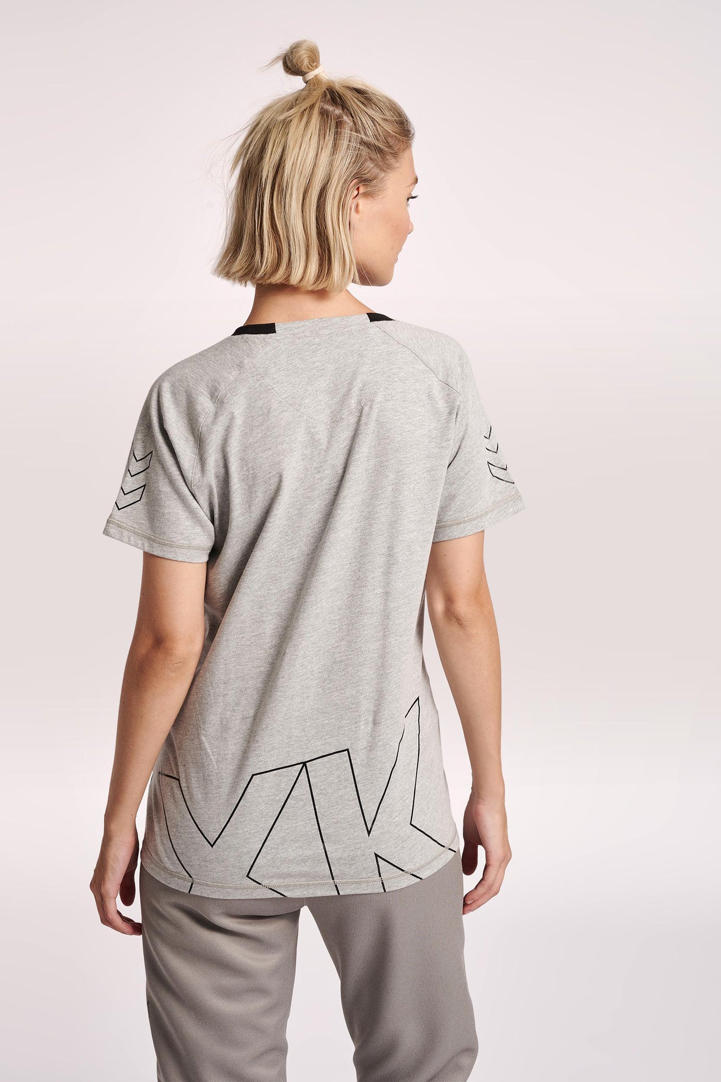 HUMMEL - Hmlcima Xk T-shirt S/s Woman - Grey Melange