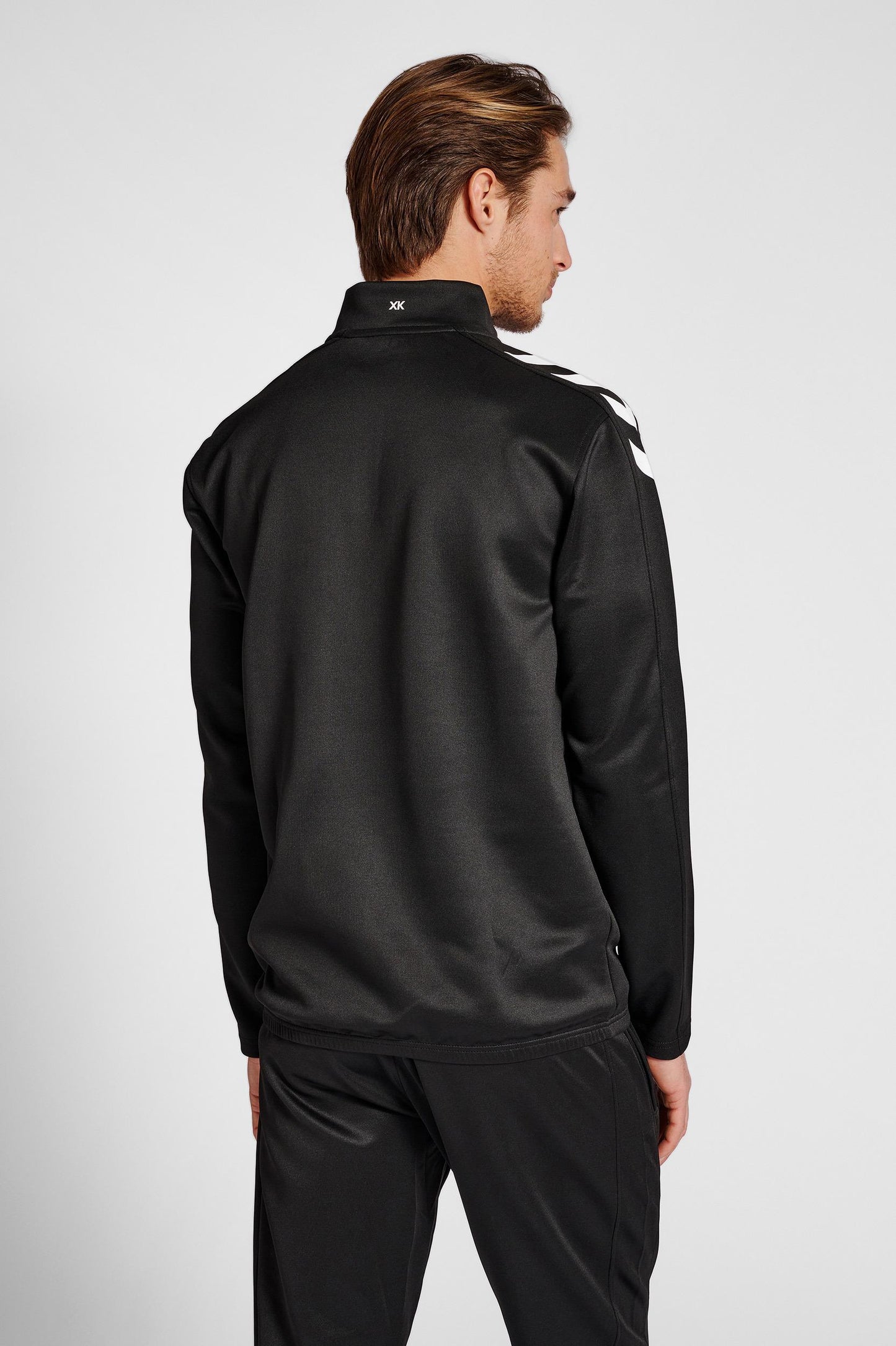 HUMMEL - Hmlcore Xk Half Zip Poly Sweat - Black/black