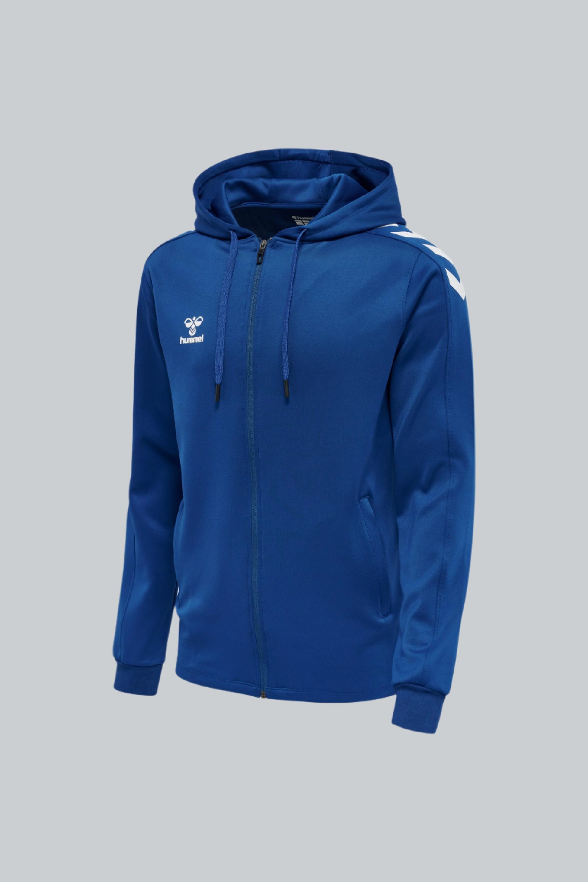 HUMMEL - Hmlcore Xk Poly Zip Hood Sweat - True Blue