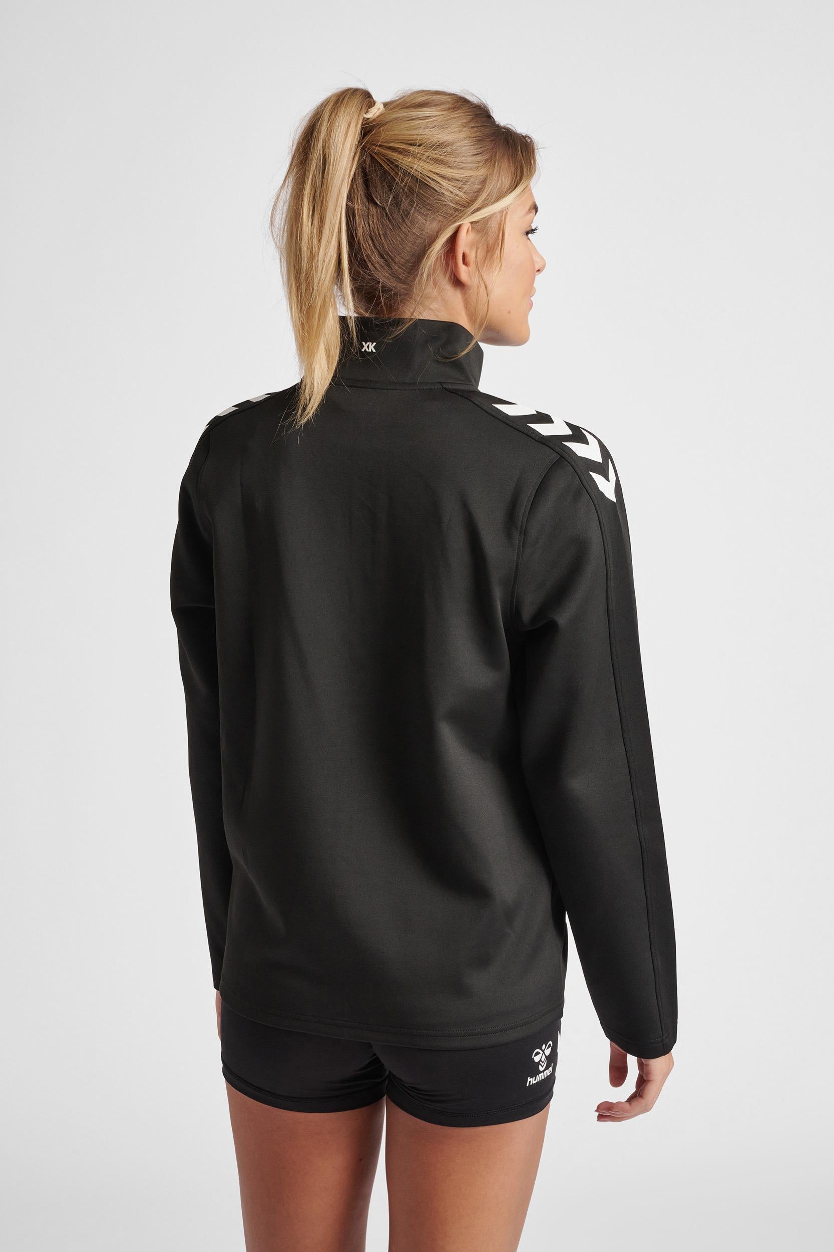 HUMMEL - Hmlcore Xk Poly Zip Sweat Woman - Black