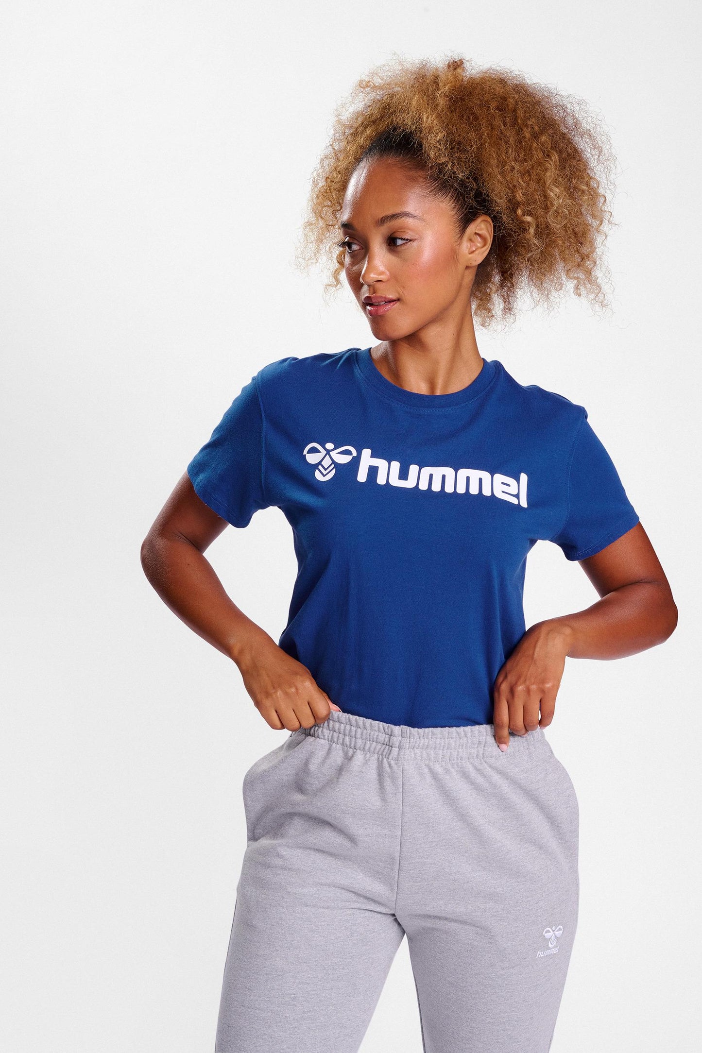 HUMMEL - Hmlgo 2.0 Logo T-shirt S/s Woman - True Blue