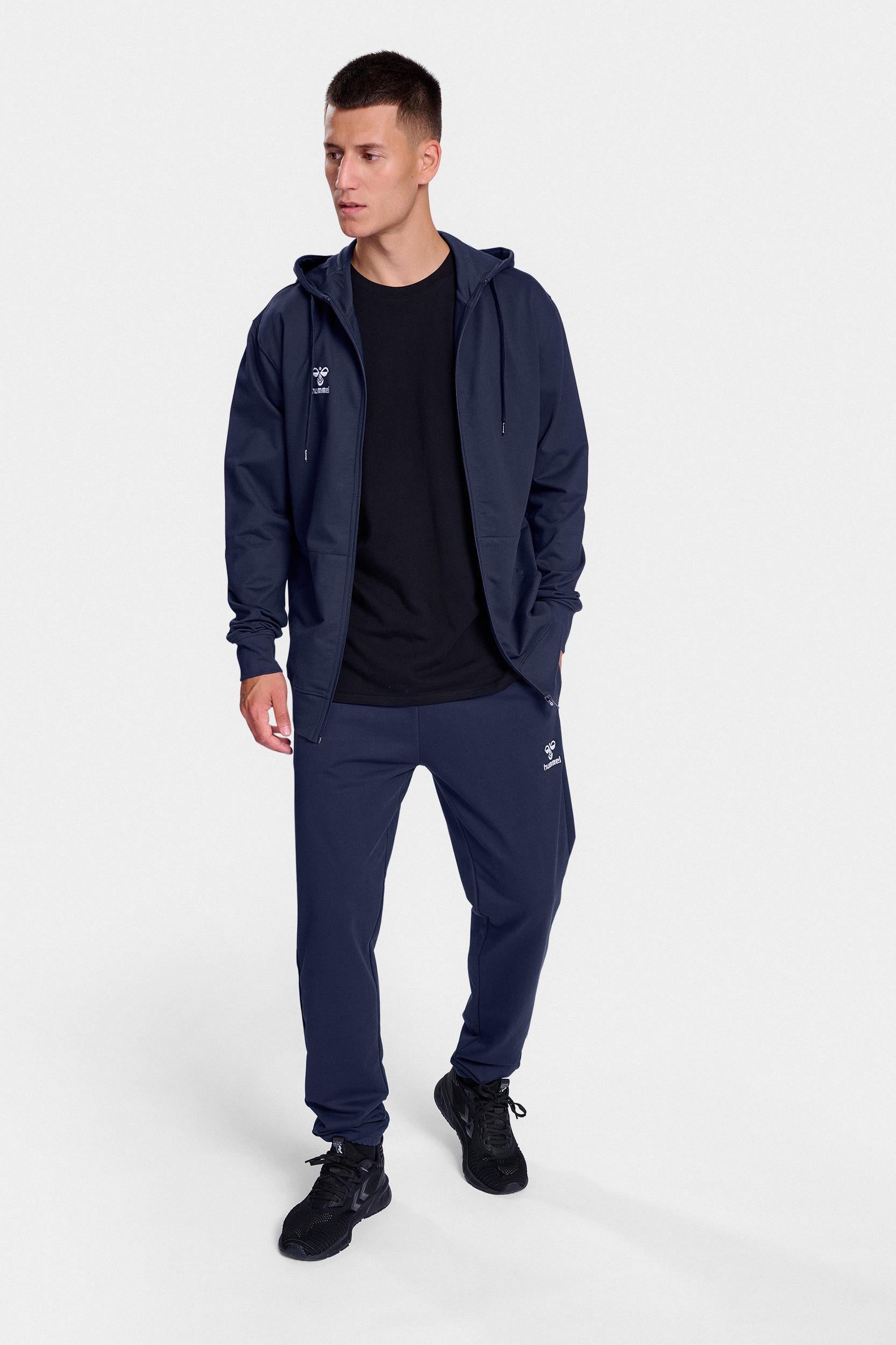 HUMMEL - Hmlgo 2.0 Zip Hoodie - Marine