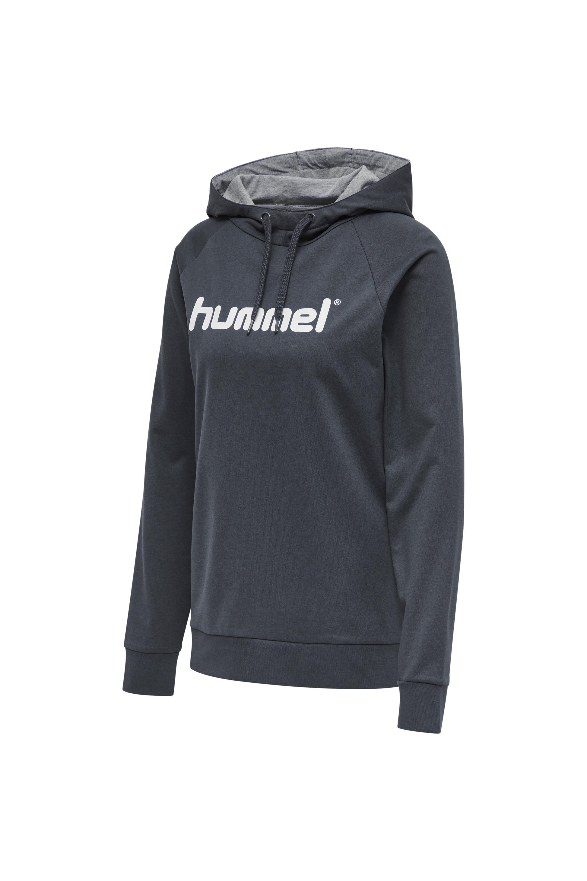 HUMMEL - Hmlgo Cotton Logo Hoodie Woman - India Ink