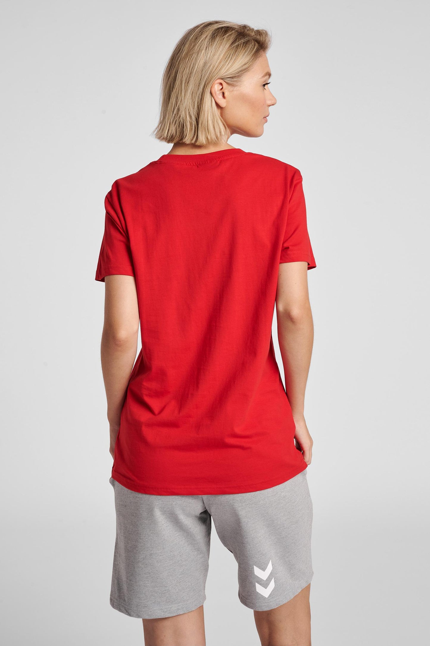 HUMMEL - Hmlgo Cotton Logo T-shirt Woman S/s - True Red