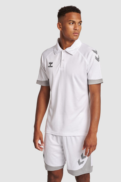 HUMMEL - Hmllead Functional Polo - White