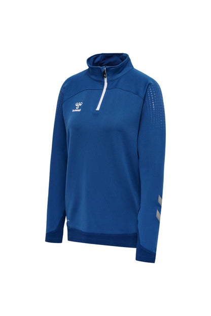 HUMMEL - Hmllead Women Half Zip - True Blue