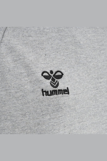 HUMMEL - Hmlmove Grid Cotton Sweatdress Kids - Grey Melange