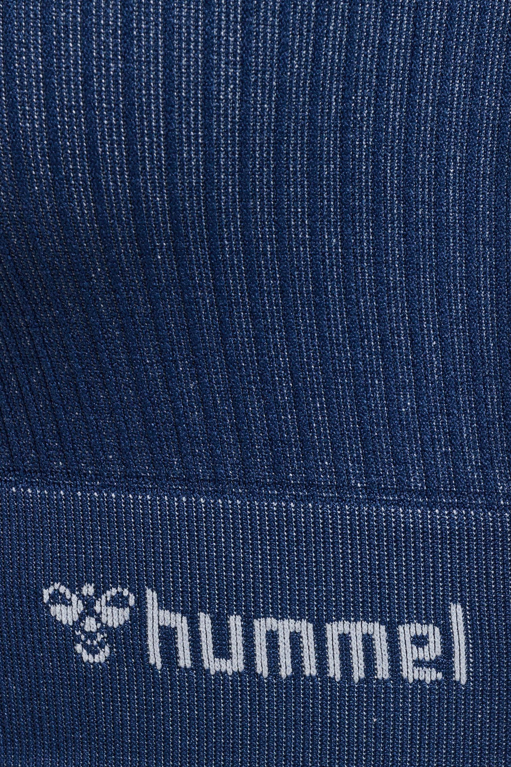 HUMMEL - Hmlmt Blaze Seamless T-shirt L/s - Insignia Blue