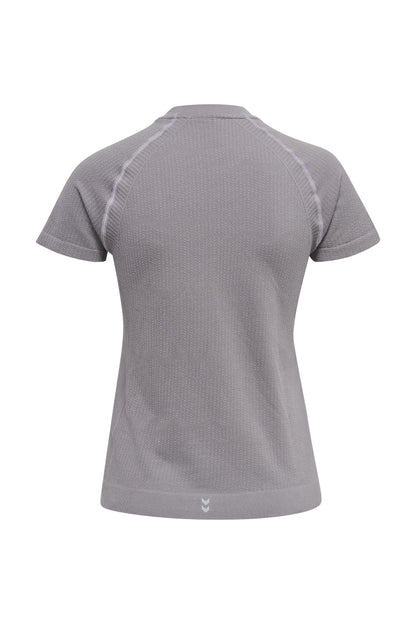 HUMMEL - Hmlmt Flow Seamless T-shirt - Minimal Gray