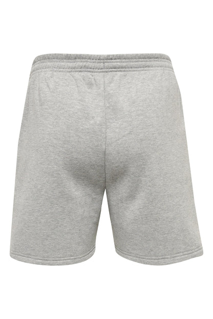 HUMMEL - Hmlred Basic Sweat Shorts - Grey Melange