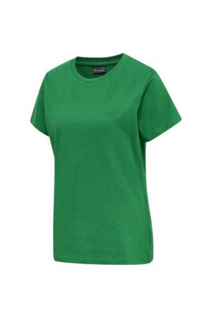 HUMMEL - Hmlred Basic T-shirt S/s Woman - Jolly Green