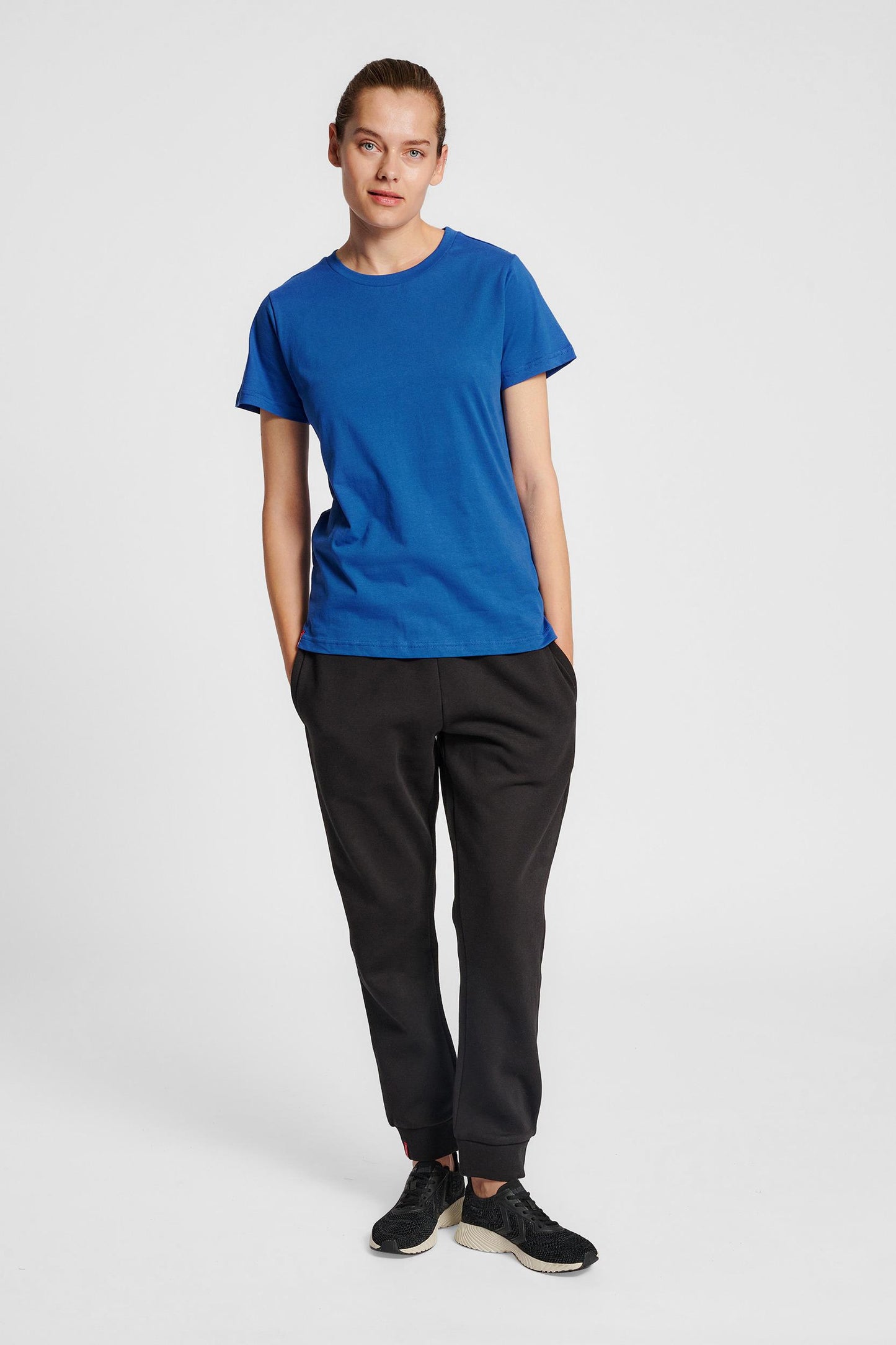 HUMMEL - Hmlred Basic T-shirt S/s Woman - True Blue