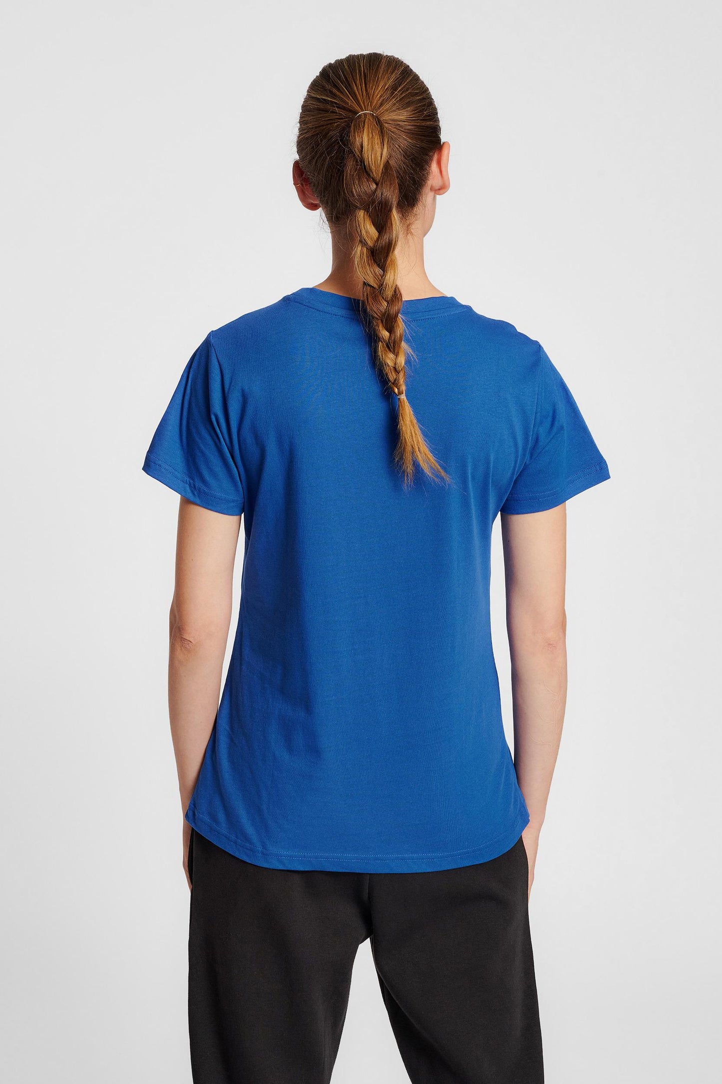 HUMMEL - Hmlred Basic T-shirt S/s Woman - True Blue