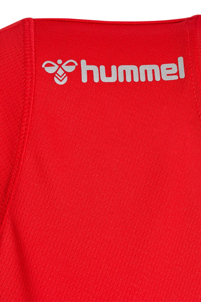 HUMMEL - Hmlrun Jersey S/s Woman - Tango Red