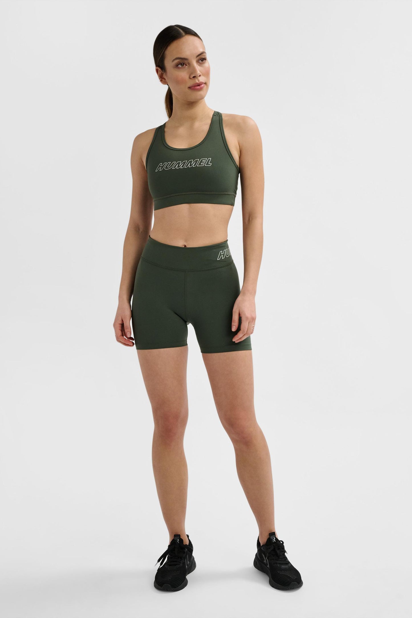 HUMMEL - Hmlte Fundamental Sports Bra - Climbing Ivy