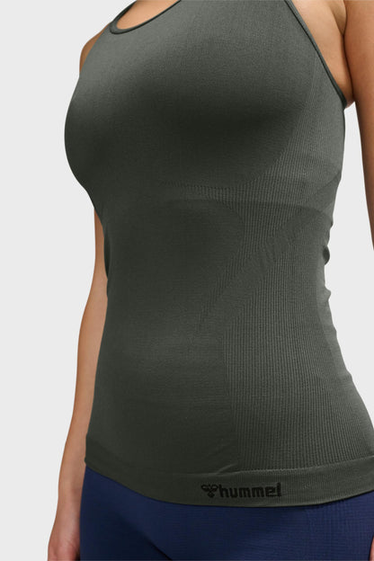 HUMMEL - Hmltif Seamless Top - Climbing Ivy