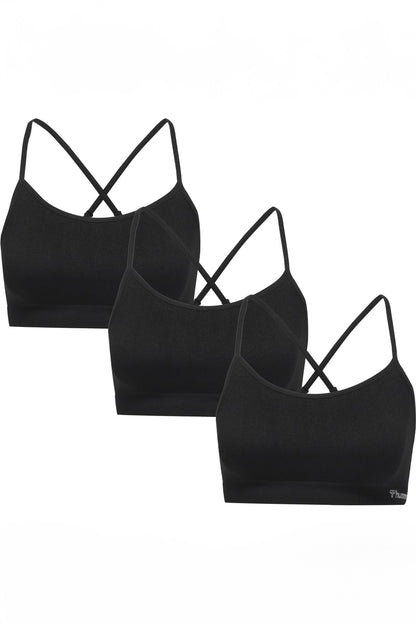 hmlJUNO 3 PACK SEAMLESS BRA - for kvinde - HUMMEL - Sports bra