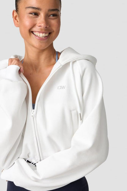 ICANIWILL - Everyday Cropped Hoodie - White