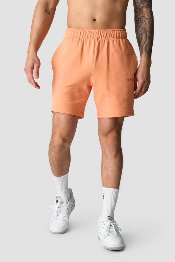 ICANIWILL - Revive Oversized Sweatshorts - Orange Peach