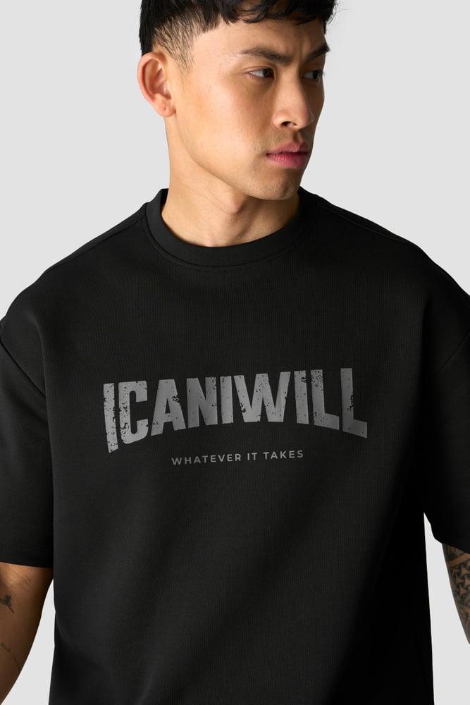 ICANIWILL - Revive T-shirt Print - Black