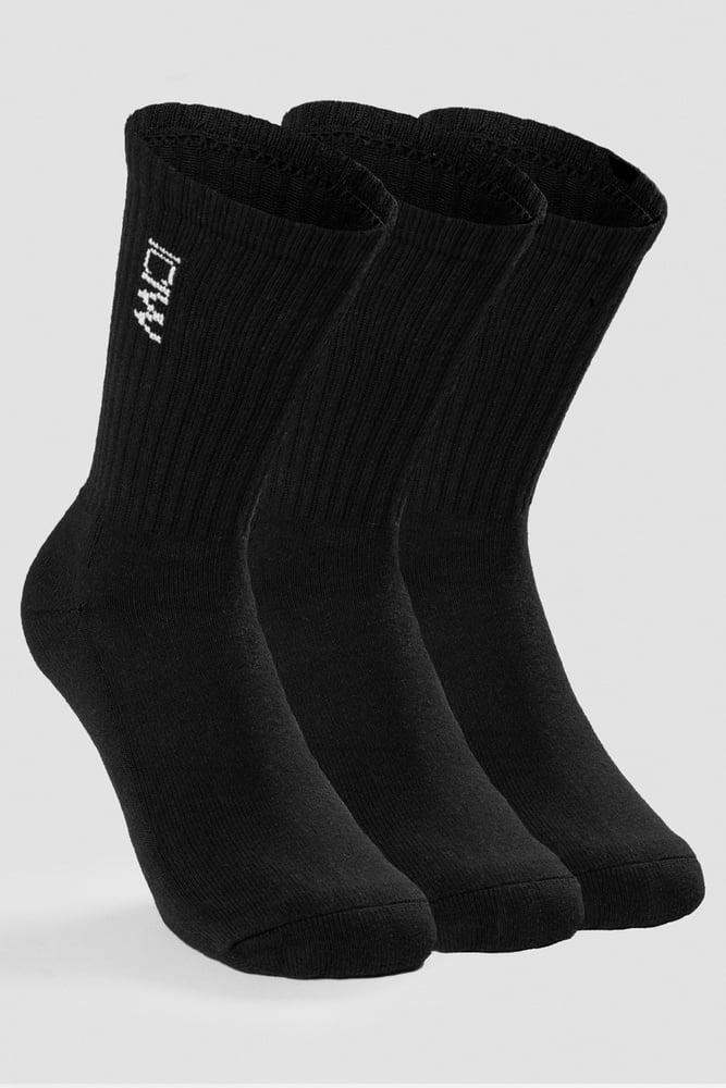 ICANIWILL - Training Socks 3-pack - Black