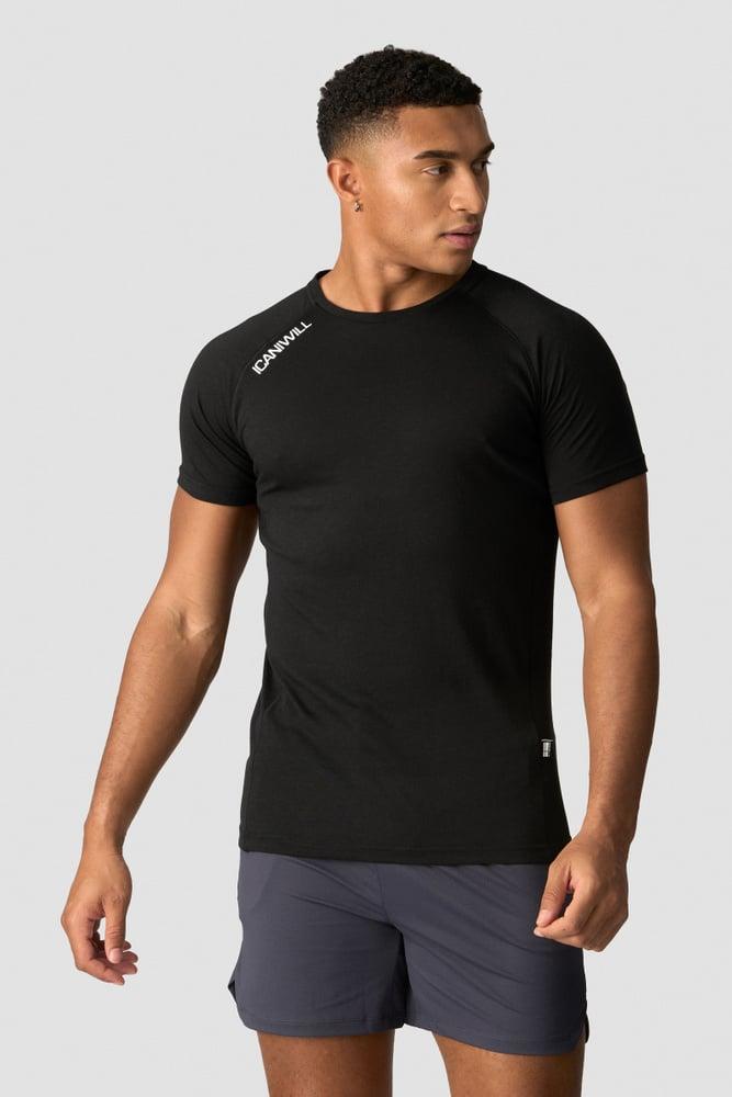 ICANIWILL - Tri-blend Clean Tee - Black