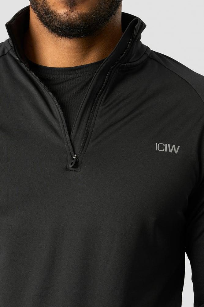 ICANIWILL - Ultimate Training 1/4 Zip - Black