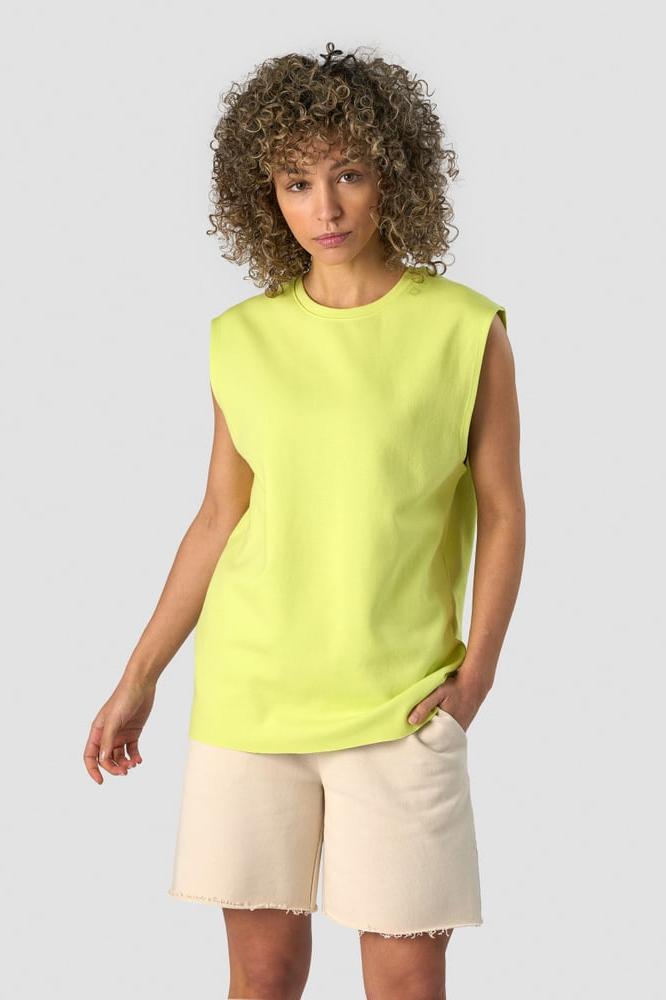 ICANIWILL - Unified Sleeveless T-shirt - Yellow