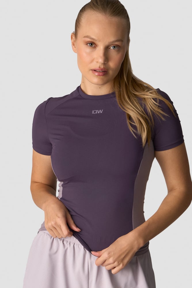 mirage t-shirt wmn dk purple