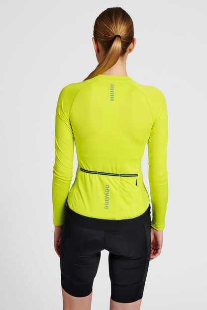 NEWLINE - Womens Core Bike L/s Jersey - Evening Primrose