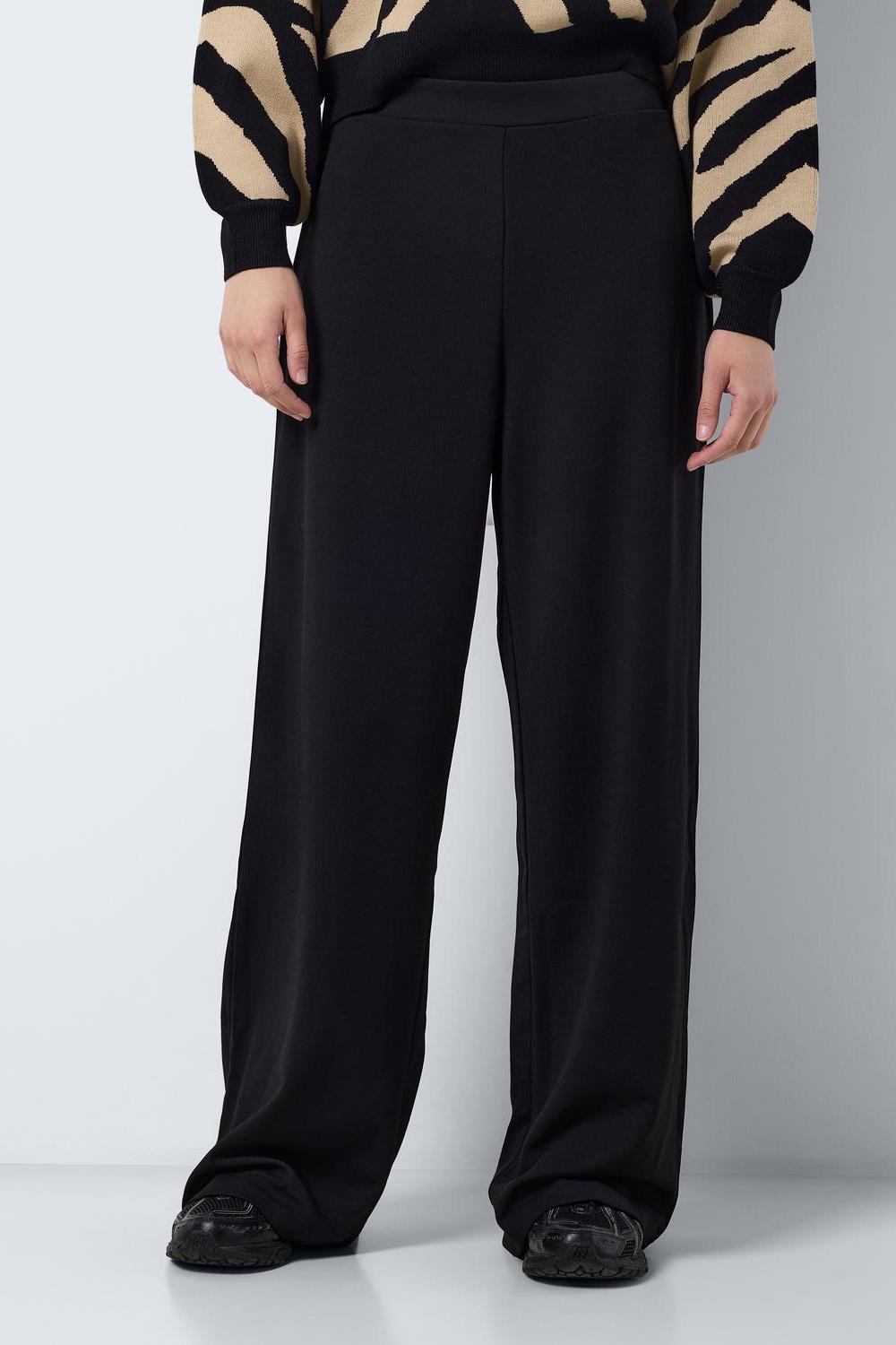 NOISY MAY - Bob Hw Elastic Wide Pant - Black