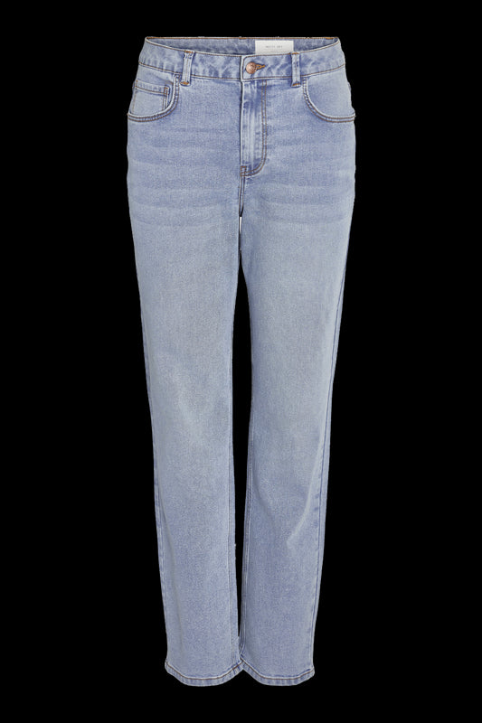 NOISY MAY - Guthie Hw Straight Jeans - Blue