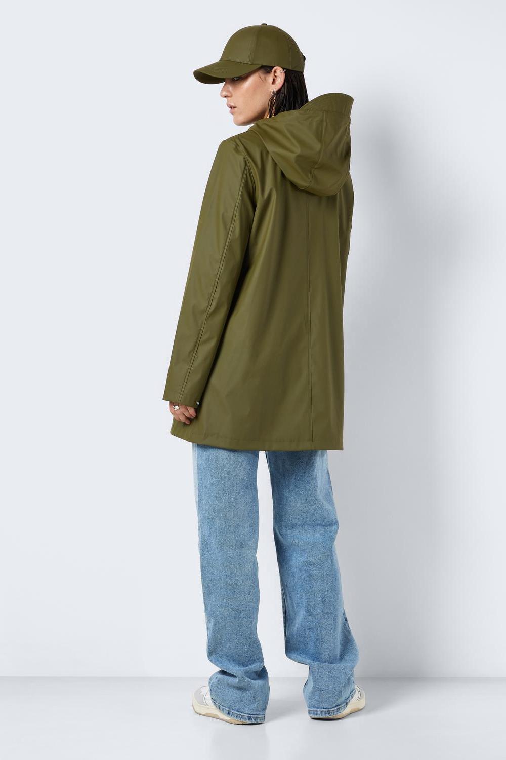 NOISY MAY - Sky L/s A-line Raincoat - Green