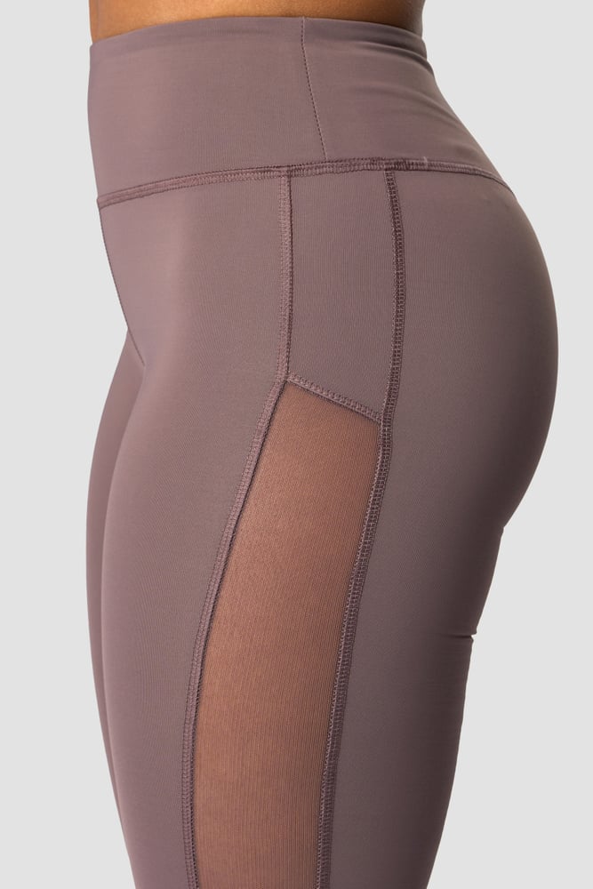 revive mesh tights wmn dusty brown