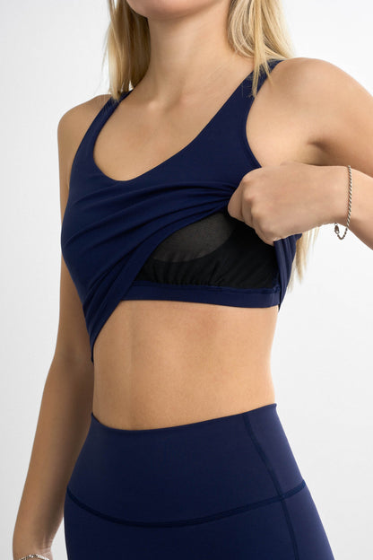 Softy Crop Top - for dame - Famme - Sports Bra