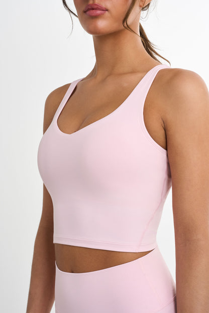 Softy Crop Top - for kvinde - FAMME - Sports Bra