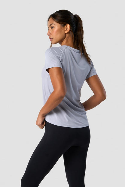 stride t-shirt wmn light blue